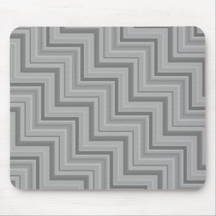 Mousepad padrão de faixas de cinza