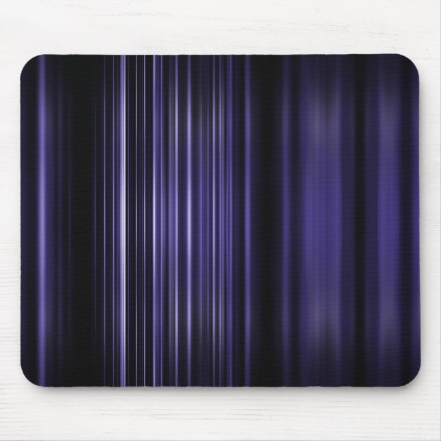 Mousepad Padrão de faixas desfocadas roxas (Frente)