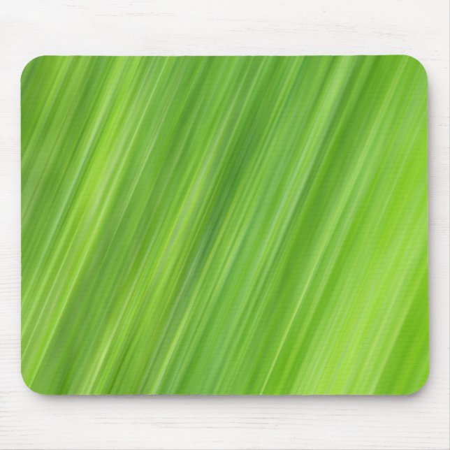 Mousepad Padrão de faixas verdes (Frente)