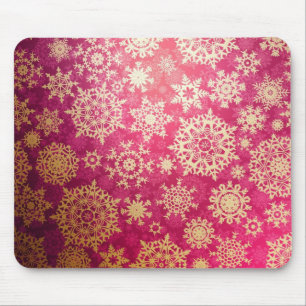 Mousepad Padrão de flocos de neve