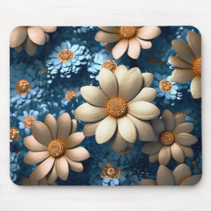 Mousepad Padrão de Flor