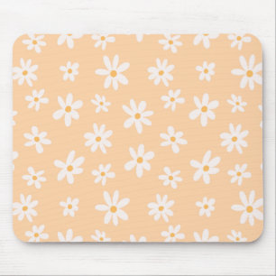 Mousepad Padrão de Flor de Daisy Cute