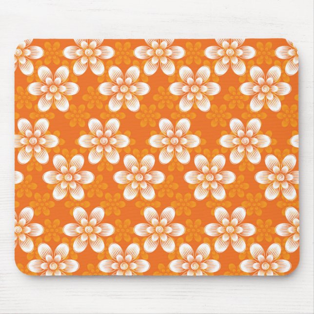 Mousepad Padrão de Flores (Frente)