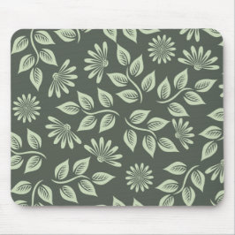 Mousepad Padrão de Flores de Mola