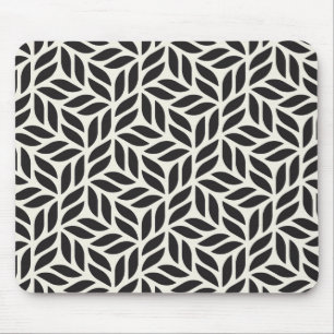 Mousepad Padrão de Folha de Na moda moderno