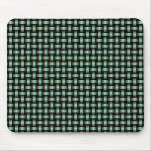 Mousepad Padrão de Fratura Preta Verde