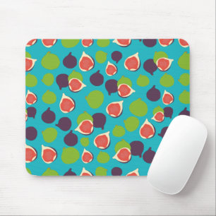 Mousepad Padrão de Fruta de Verão da Fig Mediterrânica