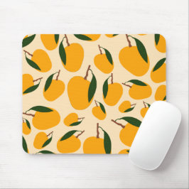 Mousepad Padrão de Fruta Mango Summer