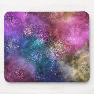 Mousepad Padrão de Galáxia Colorida