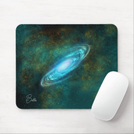 Mousepad Padrão de Galáxia Cósmica Celestial