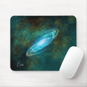 Mousepad Padrão de Galáxia Cósmica Celestial