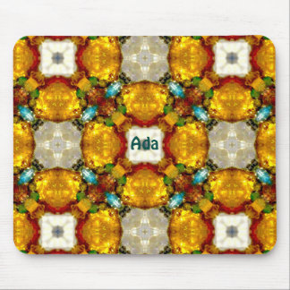 Mousepad Padrão de Gems do Ouro ADA ~ Personalizado ~