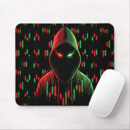 Mousepad Padrão de Gráfico de Negociação Streetwear Vela Ve