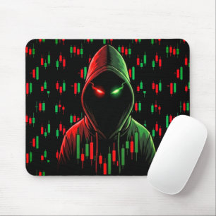 Mousepad Padrão de Gráfico de Negociação Streetwear Vela Ve