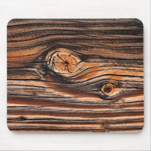 Mousepad Padrão de grão de madeira