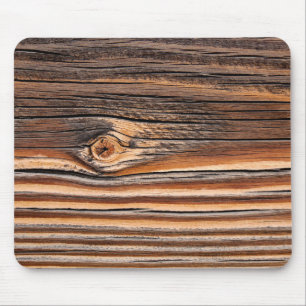 Mousepad Padrão de grão de madeira