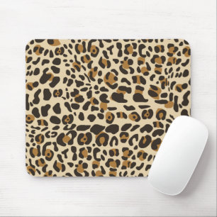 Mousepad Padrão de Impressão Animal Leopard Jaguar