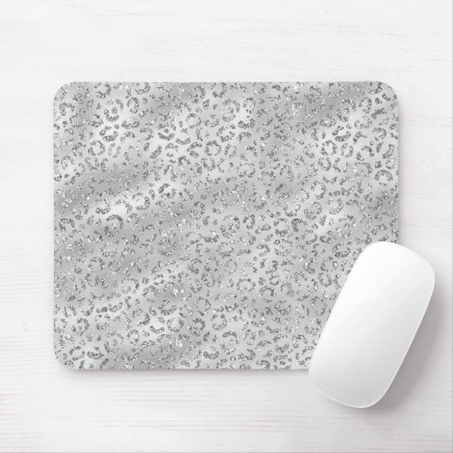 Mousepad Padrão de Impressão da pele do Leopardo de Queijo- (Com mouse)