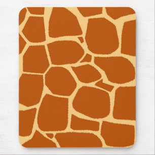 Mousepad Padrão de impressão de Girafa