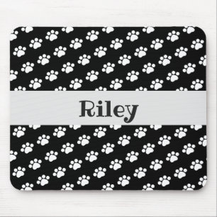 Mousepad Padrão de impressão de tela branca personalizada