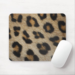 Mousepad Padrão de impressão em animais de pele-leopardo-da