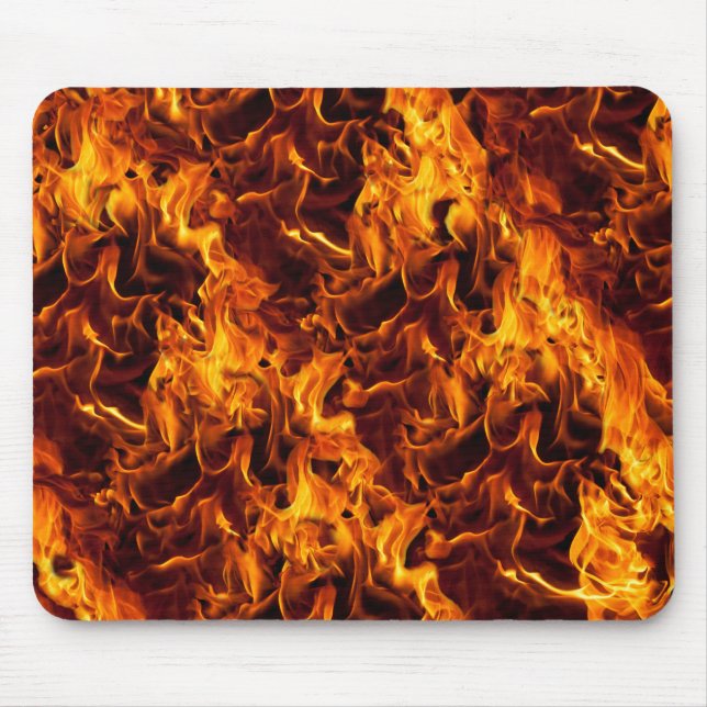 Mousepad Padrão de Incêndio e Chama (Frente)