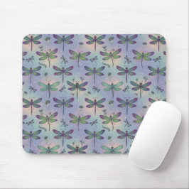 Mousepad Padrão de Libélula