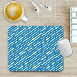Mousepad Padrão de Linhas Coloridas Suporte de Mouse
