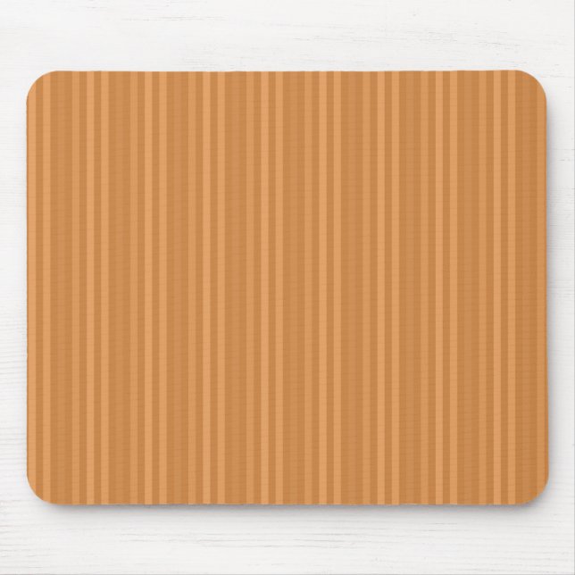 Mousepad Padrão de Listras Verticais Laranja (Frente)