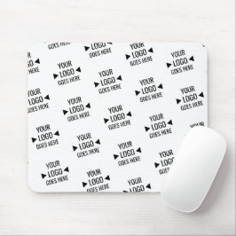 Mousepad Padrão de logotipo corporativo personalizado fácil
