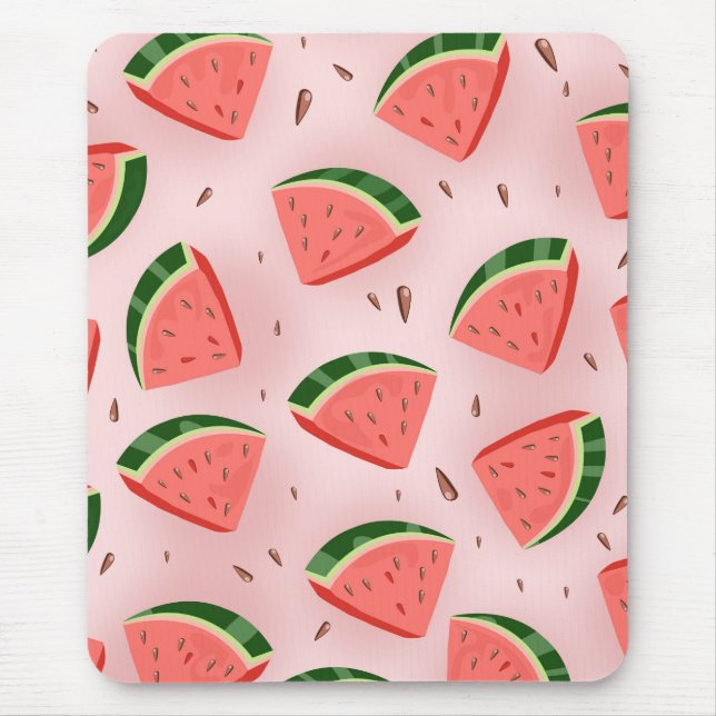 Mousepad Padrão de Melancia (Frente)