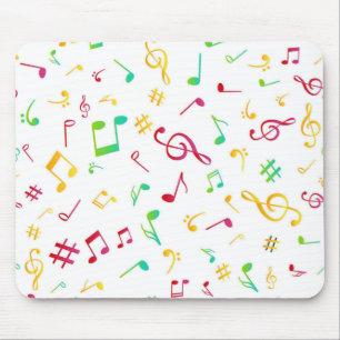 Mousepad Padrão de música