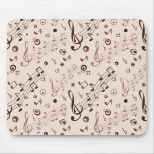 Mousepad Padrão de música