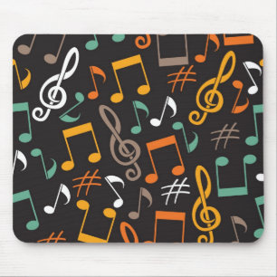 Mousepad Padrão de música