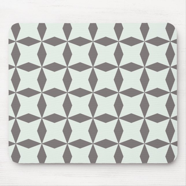 Mousepad Padrão de Ouros de cinza (Frente)