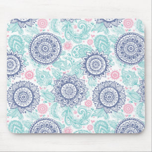 Mousepad Padrão de Paisley Étnico