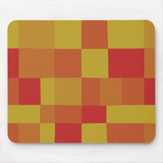 Mousepad Padrão de patch de cor do abstrato 280913 (Frente)