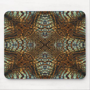 Mousepad Padrão de peles de tigre caleidoscópio