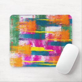 Mousepad Padrão de pintura de abstrato