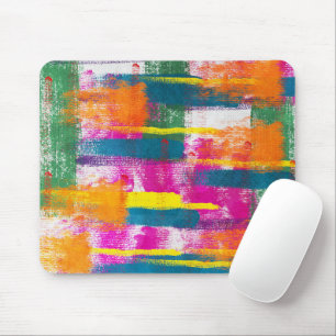 Mousepad Padrão de pintura de abstrato