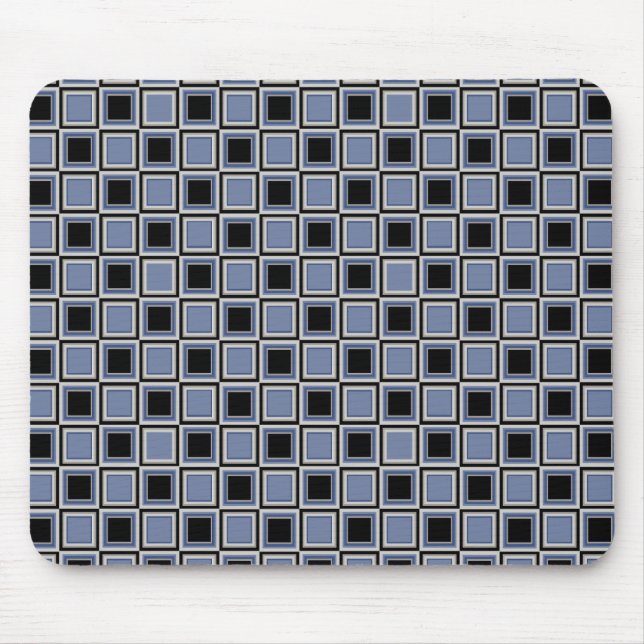 Mousepad Padrão de quadrados (Frente)