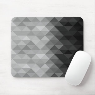 Mousepad Padrão de quadrados geométricos do triângulo de