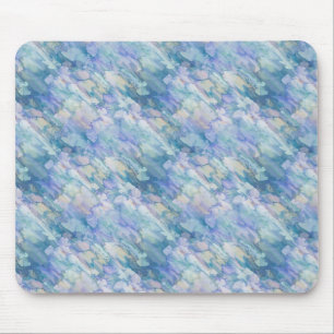 Mousepad Padrão de queda de chuva roxa azul retrorado
