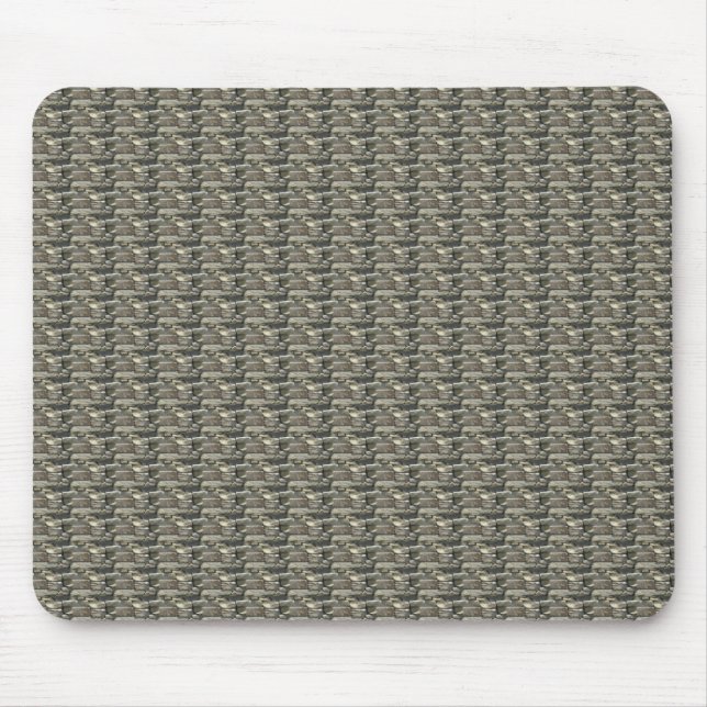 Mousepad Padrão de Rochas (Frente)