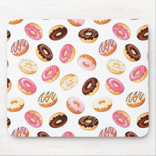 Mousepad Padrão de Rosquinha doce