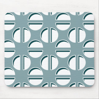 Mousepad Padrão de semicírculos