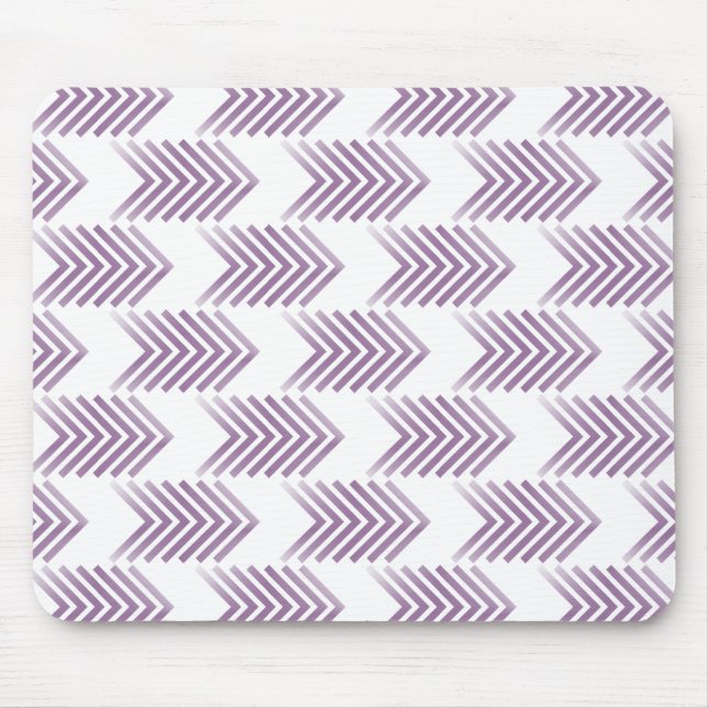 Mousepad Padrão de Seta Tribal Roxo (Frente)