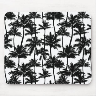 Mousepad Padrão de Sombra da Árvore Palm