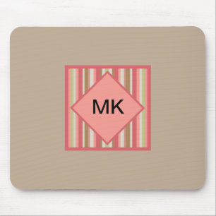 Mousepad Padrão de Stripes de Paprika