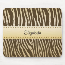 Padrão de Tigre Dourado para Animais Marrom Elegan